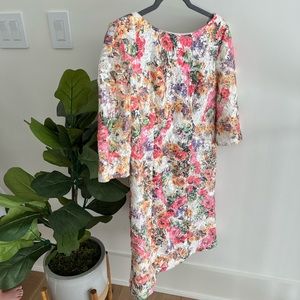 Lace and Sequence Cocktail Dress